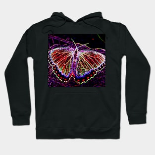 Neon Butterfly Hoodie